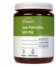 Saw Palmetto (Palma Sabałowa) 550 mg, Vitaler''s, 60