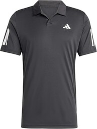 adidas Mężczyźni CLUB TENNIS 3-STRIPES POLO SHIRT, Black,