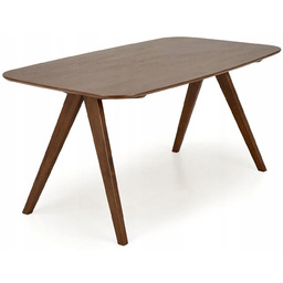 Stół Klasyczny 160x90 Miguel Orzechowy Drewno Lite Okleina