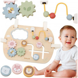 Viga Drewniana Tablica Manipulacyjna Wielofunkcyjna