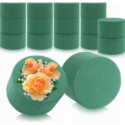PIANKA FLORYSTYCZNA 16 SZTUK WALEC 8 CM GĄBKA