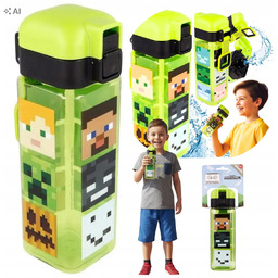 Bidon Na Wodę Dla Dzieci Minecraft 550ML Bez