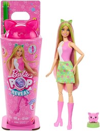 Barbie Pop Reveal Lalka Seria Shake Zwierzaczkowa imprezka,