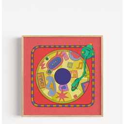 Pakamera Plakat Gramofon