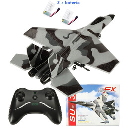 Duży Samolot zdalnie sterowany SU-35 Moro, 2 baterie,