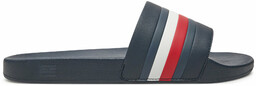 Klapki Tommy Hilfiger Pool Slide FM0FM05233 Granatowy