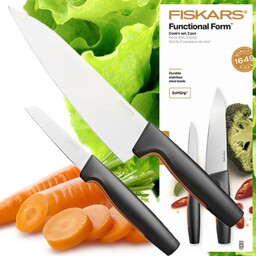 Zestaw 2 Noży Fiskars W Pudełku Komplet Szefa