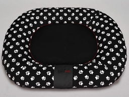 XL Legowisko Ponton - Czarne w łapki