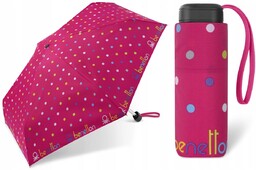 Parasol Parasolka Damska Benetton Super Mini Pokrowiec