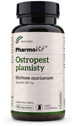 PHARMOVIT Ostropest plamisty suplement diety 90 kapsułek
