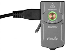 Latarka diodowa Fenix E03R V2.0 szara (039-532)