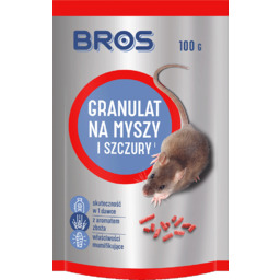 Bros Granulat na myszy i szczury 100g