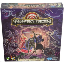 LUCRUM GAMES Gra planszowa Wojownicy podziemi: Katakumby karkołomnych