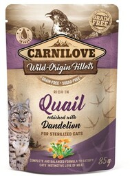 Carnilove Cat Pouch Królik i Nagietek / Rabbit