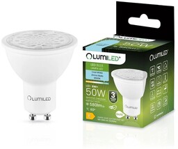 Żarówka LED GU10 6W 6500K 24 36 60