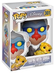 FUNKO Figurka Pop Disney Rafiki with Simba