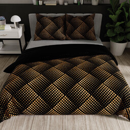 Markizeta LUXE Komplet pościeli z bawełny satynowej 160x200cm