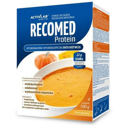 RECOMED Protein Proszek o smaku kremu dyniowego, 4saszetki