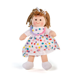 Phoebe pluszowa lalka dla dzieci BJD065-Bigjigs Toys, lalki
