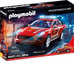 Playmobil, klocki Straż Pożarna Porsche, 70277