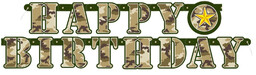 Baner urodzinowy Happy Birthday moro - 1 szt.