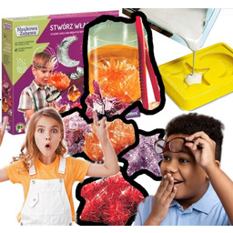 Zestaw Do Robienia Kryształów Kryształy Minerały Kamienie Przedszkolaka