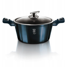 Garnek tradycyjny 20 cm Aquamarine Metallic 2,5 l