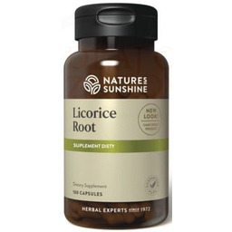 Korzeń Lukrecji, Natures Sunshine, 100 kapsułek