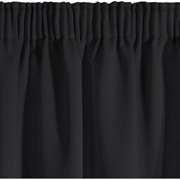 EUROFIRANY Zasłona Parisa 140 x 270 cm Czarny