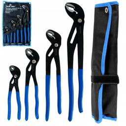 Szczypce Nastawne 4szt. Klucz Do Rur 175mm-400mm