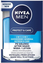 Nivea, Men Protect & Care, woda po goleniu
