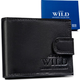Skórzany portfel męski z systemem RFID - Always