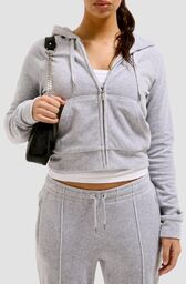 JUICY COUTURE Szara damska bluza Madison Hoodie