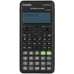 CASIO KALKULATOR NAUKOWY FX-82ESPLUS-2, 252 FUNKCJE, 77X162MM, CZARNY