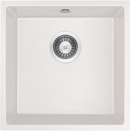 DEANTE Zlewozmywak jednokomorowy Corda ZQA A10A Alabaster 44x44