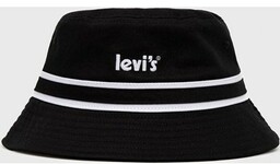 Levi&amp;apos;s kapelusz bawełniany kolor czarny bawełniany D6627.0002-59