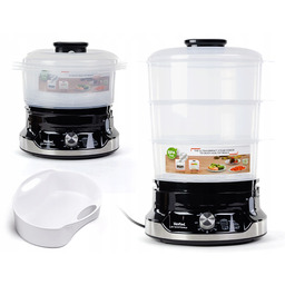 Parowar Tefal Ultracompact VC204810 9L 800W 3 Poziomy