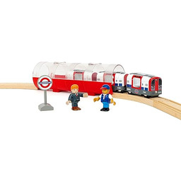 BRIO World - Londoner U-Bahn mit Licht und