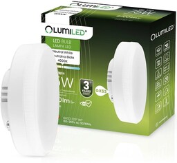 Żarówka LED GX53 12W 230V biała neutralna