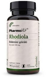 PHARMOVIT Rhiodola różeniec górski suplement diety 90 kapsułek