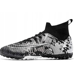 Buty Sportowe Sznurowane Czarne ze Skarpetą 46 Ż5m