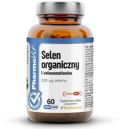 PHARMOVIT Selen organiczny l-selenometionina suplement diety 60 kapsułek