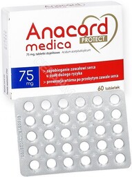 Anacard Medica Protect 75 mg, 60 tabletek