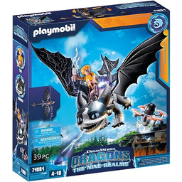 PLAYMOBIL Dragons: The Nine Realms 71081 Thunder &