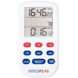 Hygiplas Timer z wyświetlaczem 7x1,4x(H)9cm I Hygiplas