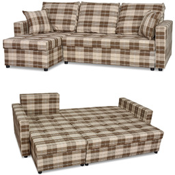 Narożnik rogówka Winston funkcja spania Family Meble krata