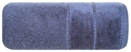 Eurofirany Ręcznik Mari 70x140 granatowy 500 g/m2 frotte