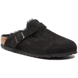Kapcie Birkenstock Boston Vl/Shearling 0259883 Czarny