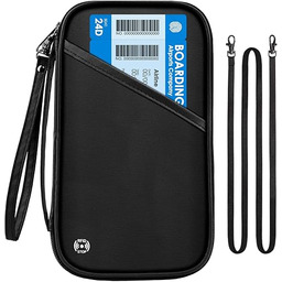 Rodzinny uchwyt na paszport podróżny RFID duży, wodoodporny