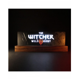 Lampka Wiedźmin- Dziki Gon Logo